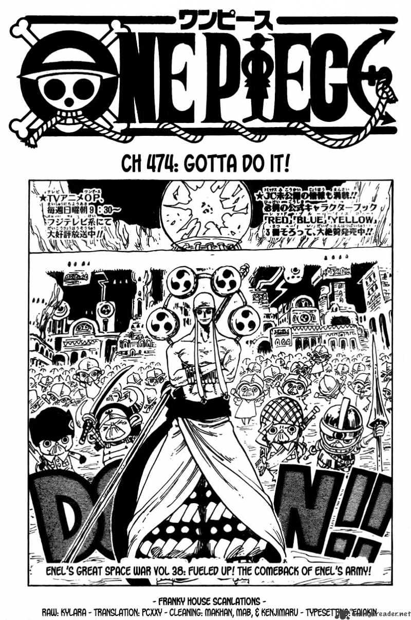 One Piece chapter 474 - page 1