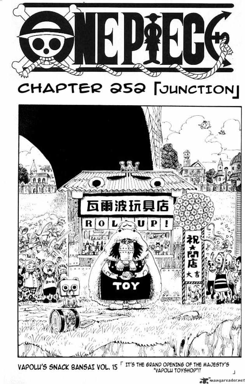 One Piece chapter 252 - page 1