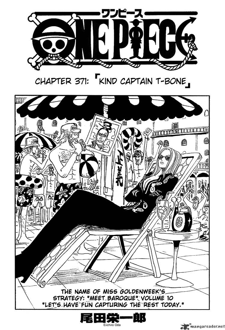 One Piece chapter 371 - page 1