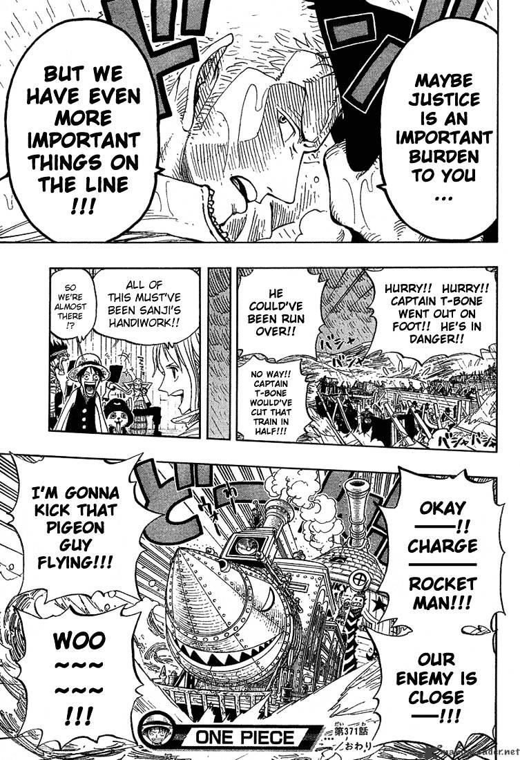 One Piece chapter 371 - page 17