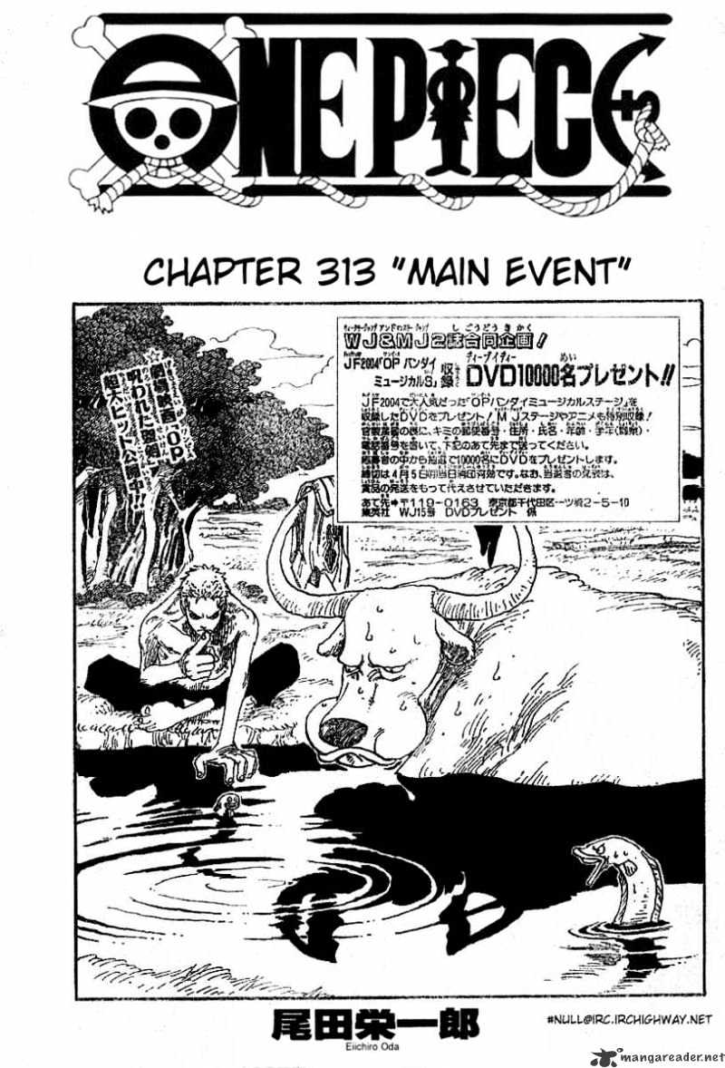 One Piece chapter 313 - page 1