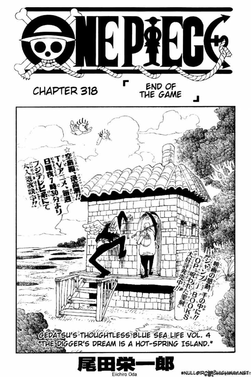 One Piece chapter 318 - page 1