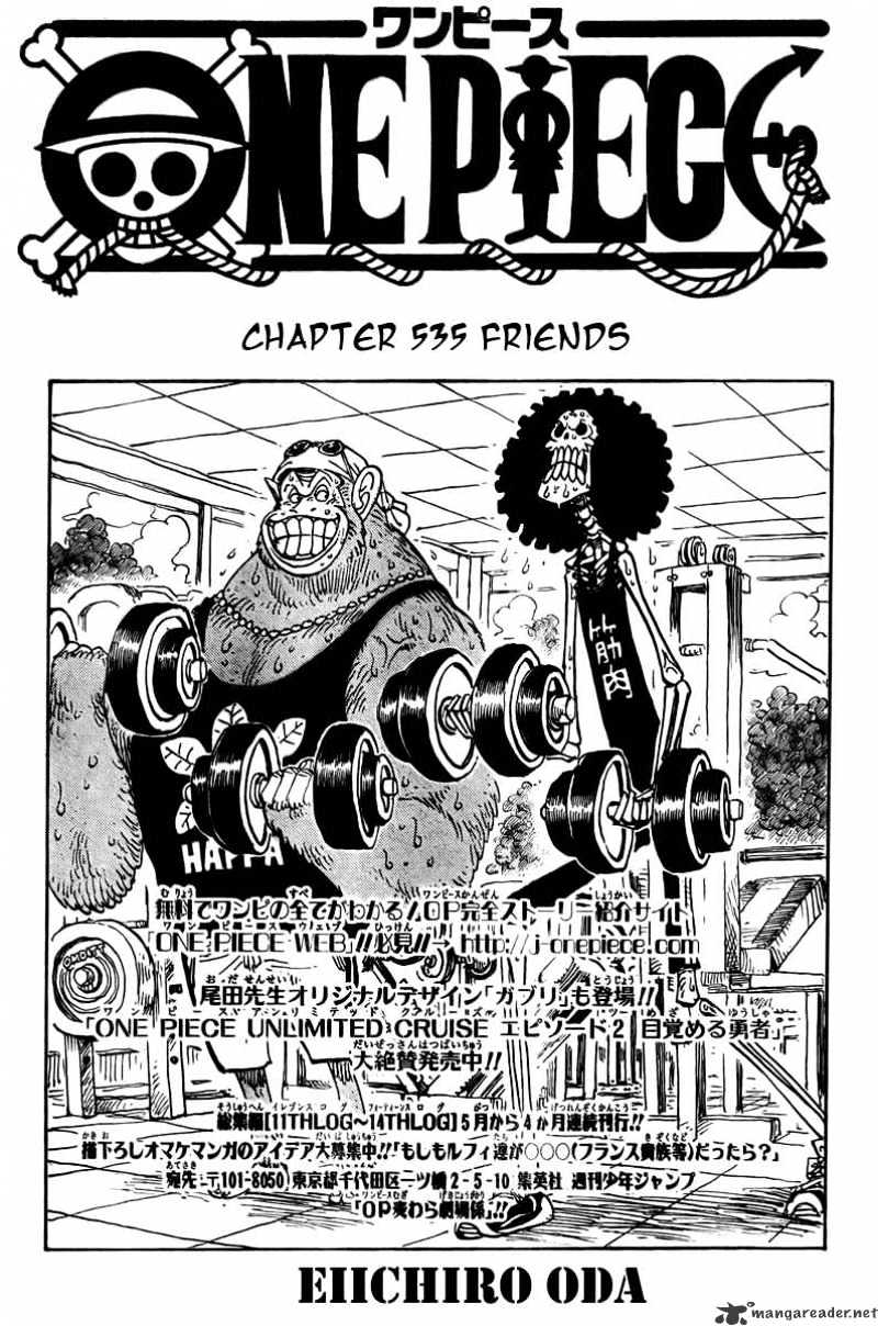 One Piece chapter 535 - page 2