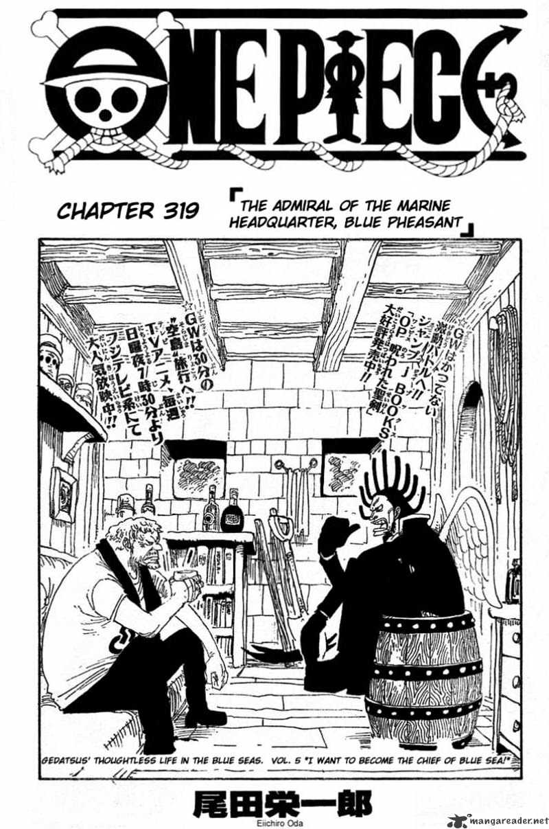 One Piece chapter 319 - page 1