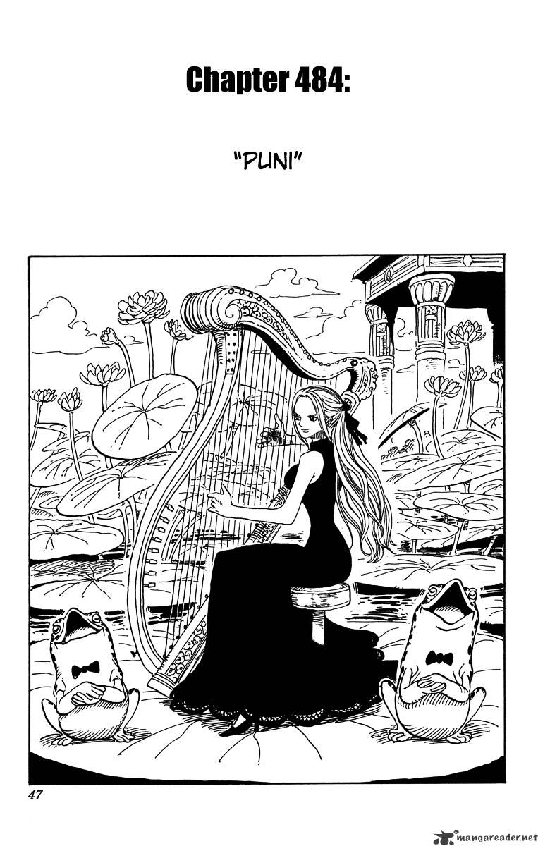 One Piece chapter 484 - page 1