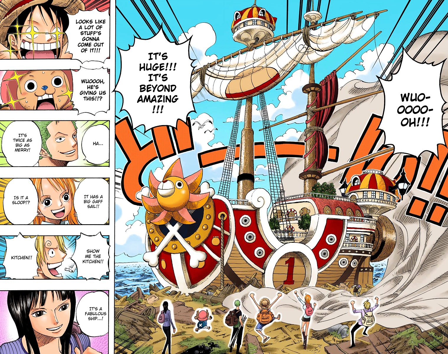 One Piece chapter 436 v2 - page 8