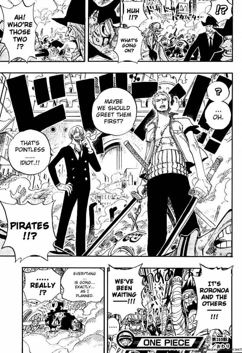 One Piece chapter 380 - page 17