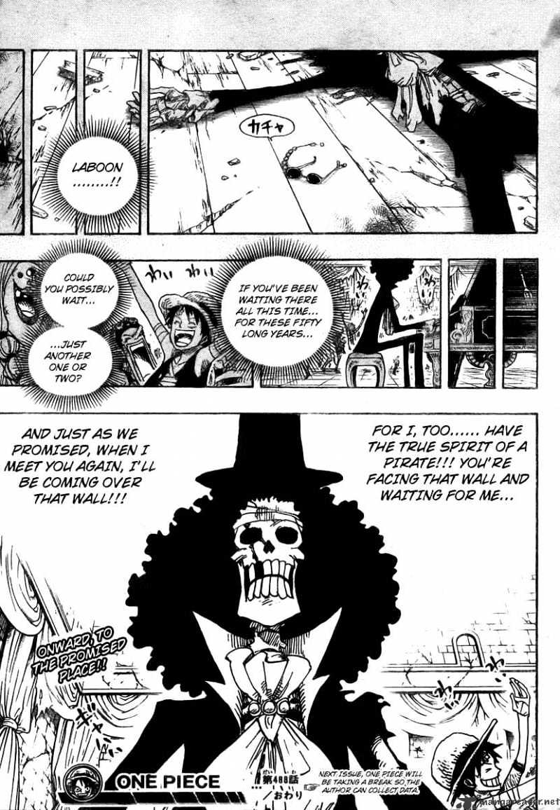 One Piece chapter 488 - page 20