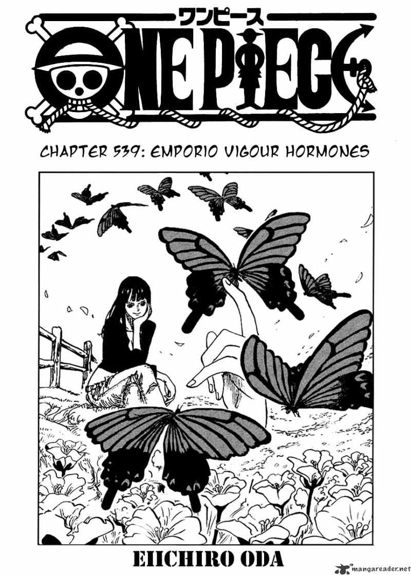 One Piece chapter 539 - page 2