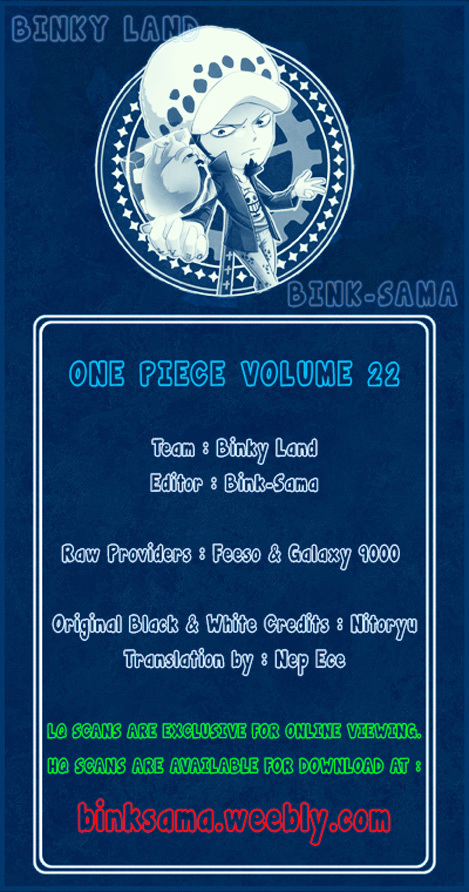 One Piece chapter 198 v2 - page 1