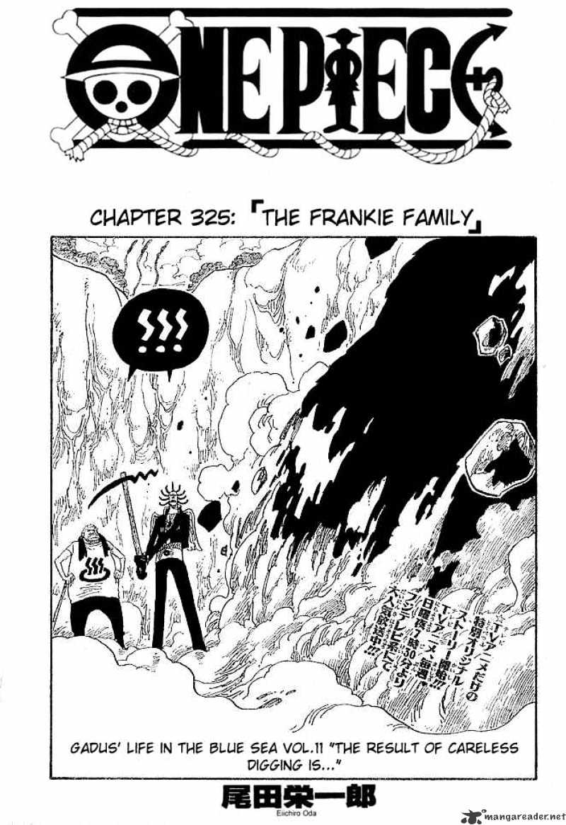 One Piece chapter 325 - page 1