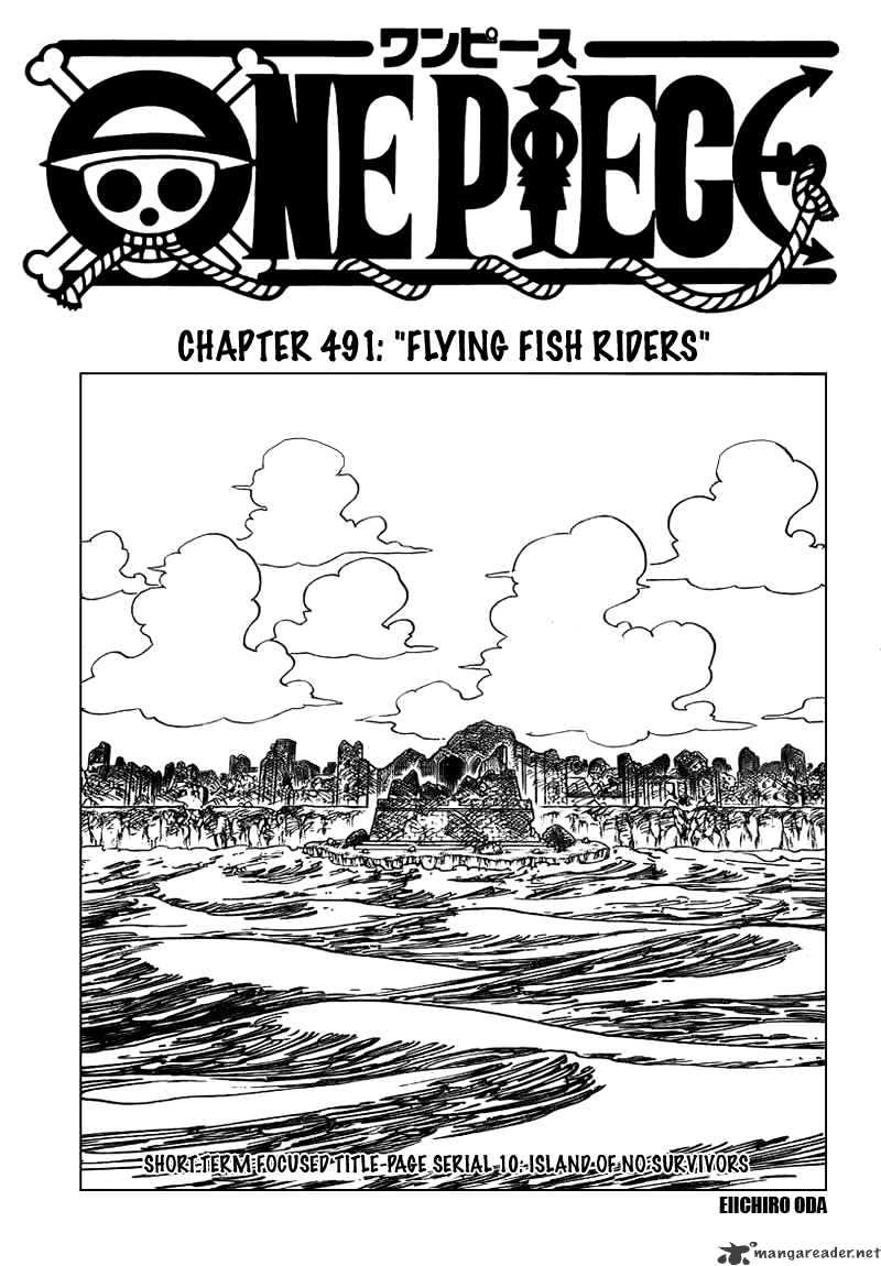 One Piece chapter 491 - page 1