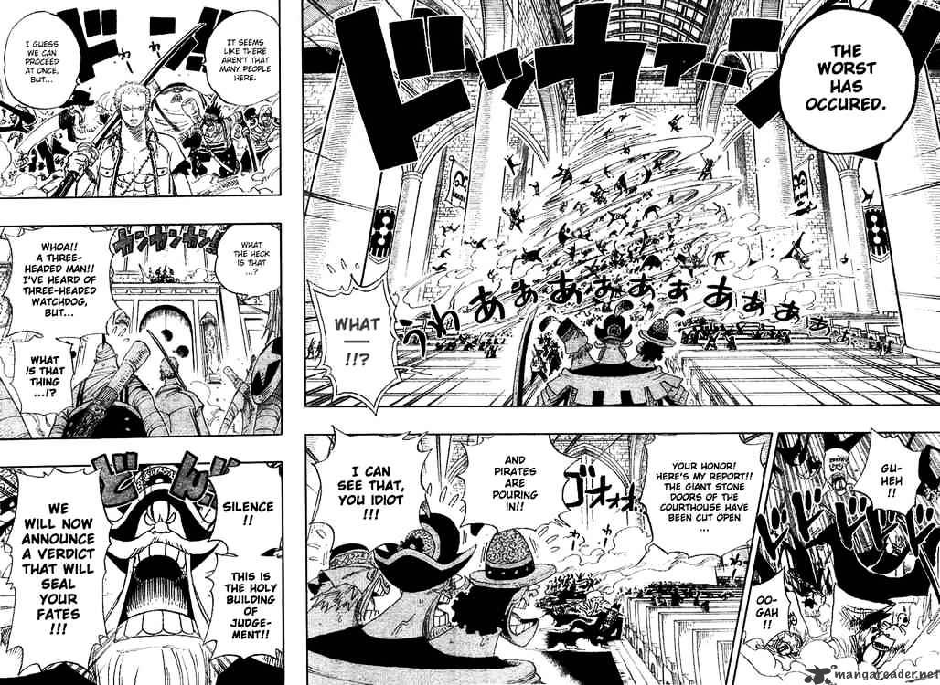 One Piece chapter 387 - page 3