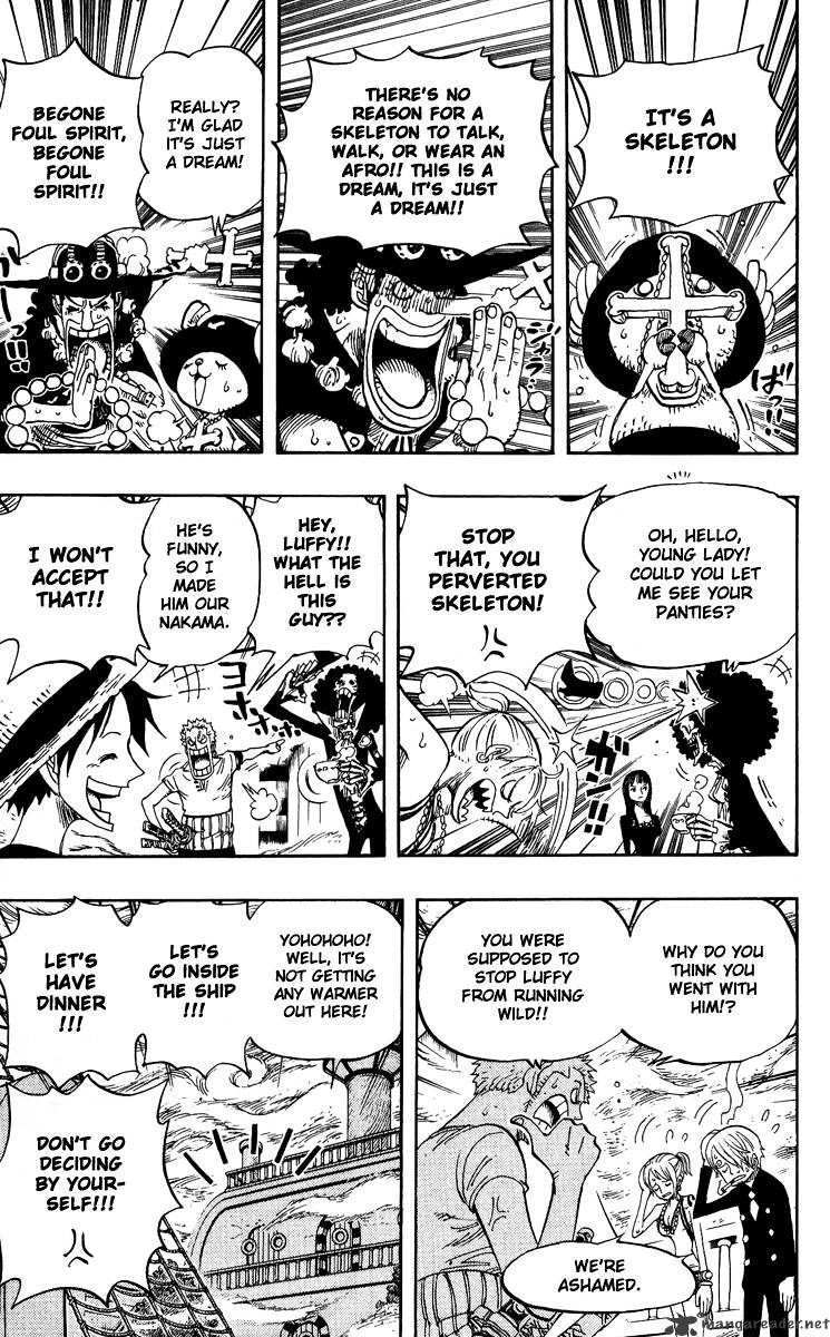 One Piece chapter 443 - page 3