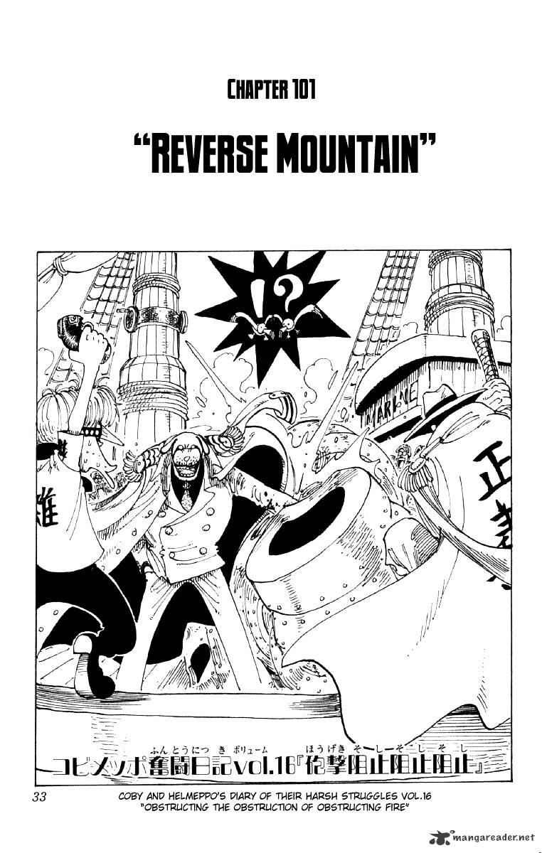 One Piece chapter 101 - page 1