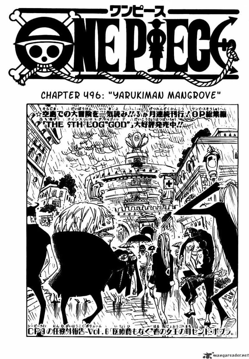 One Piece chapter 496 - page 1