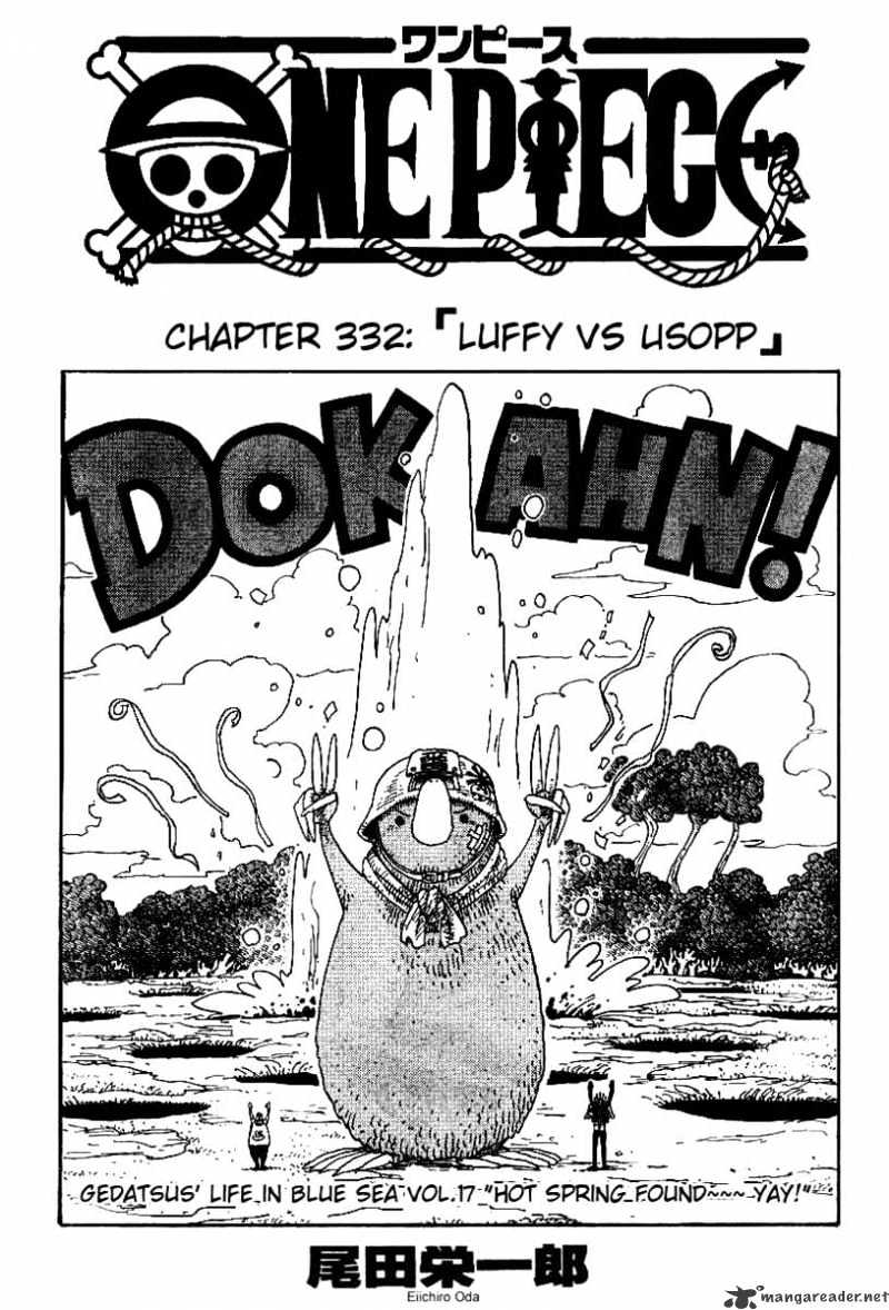 One Piece chapter 332 - page 1