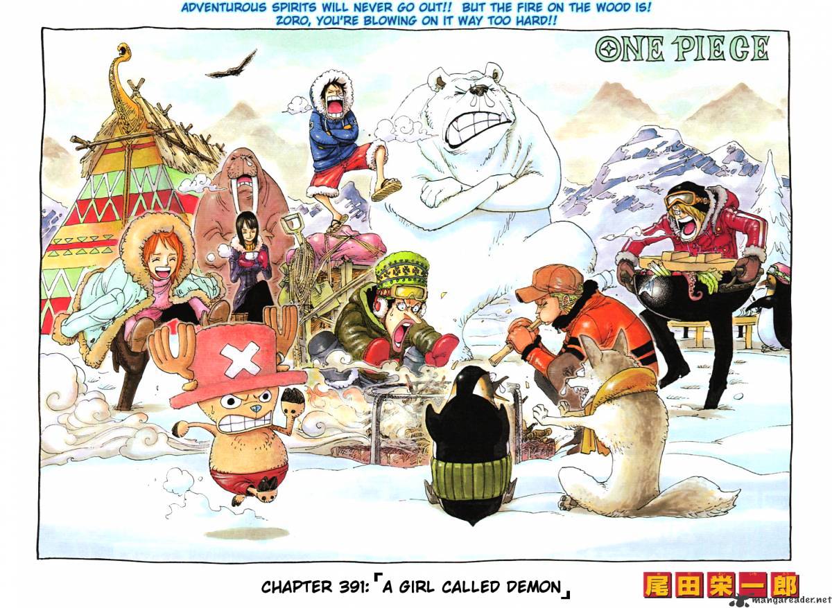 One Piece chapter 391 - page 1