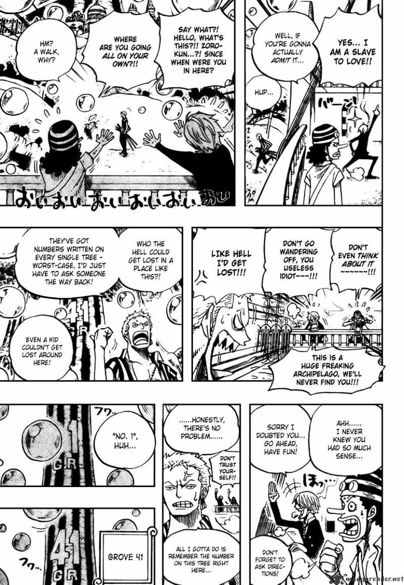 One Piece chapter 497 - page 3