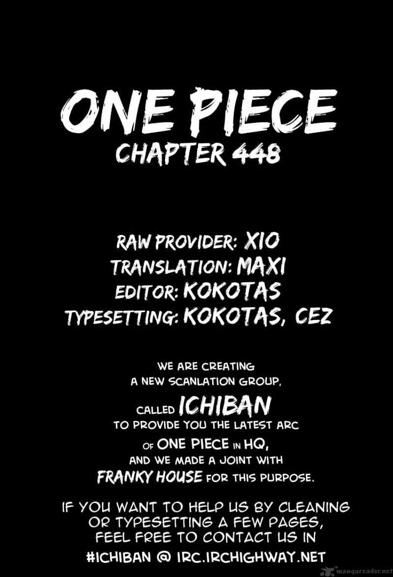 One Piece chapter 448 - page 19