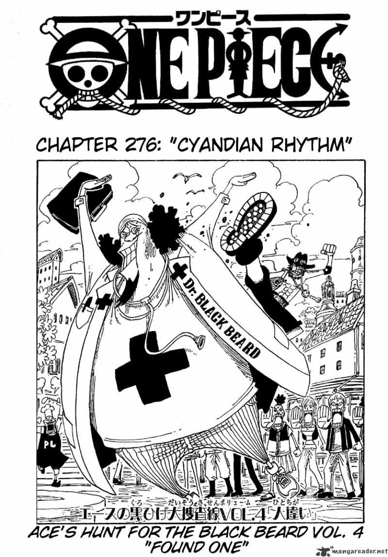 One Piece chapter 276 - page 1