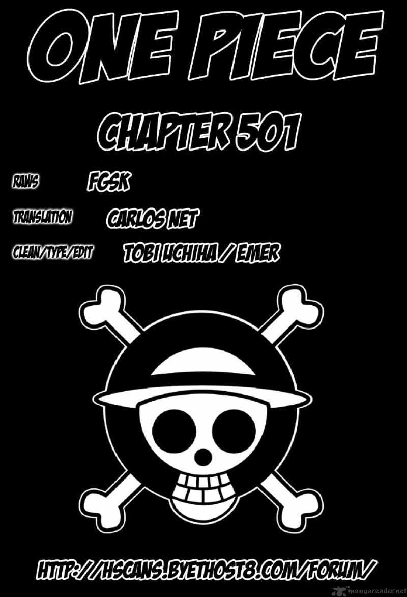 One Piece chapter 501 - page 1