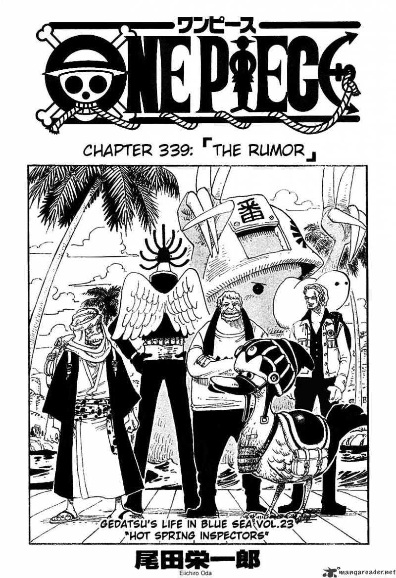 One Piece chapter 339 - page 1