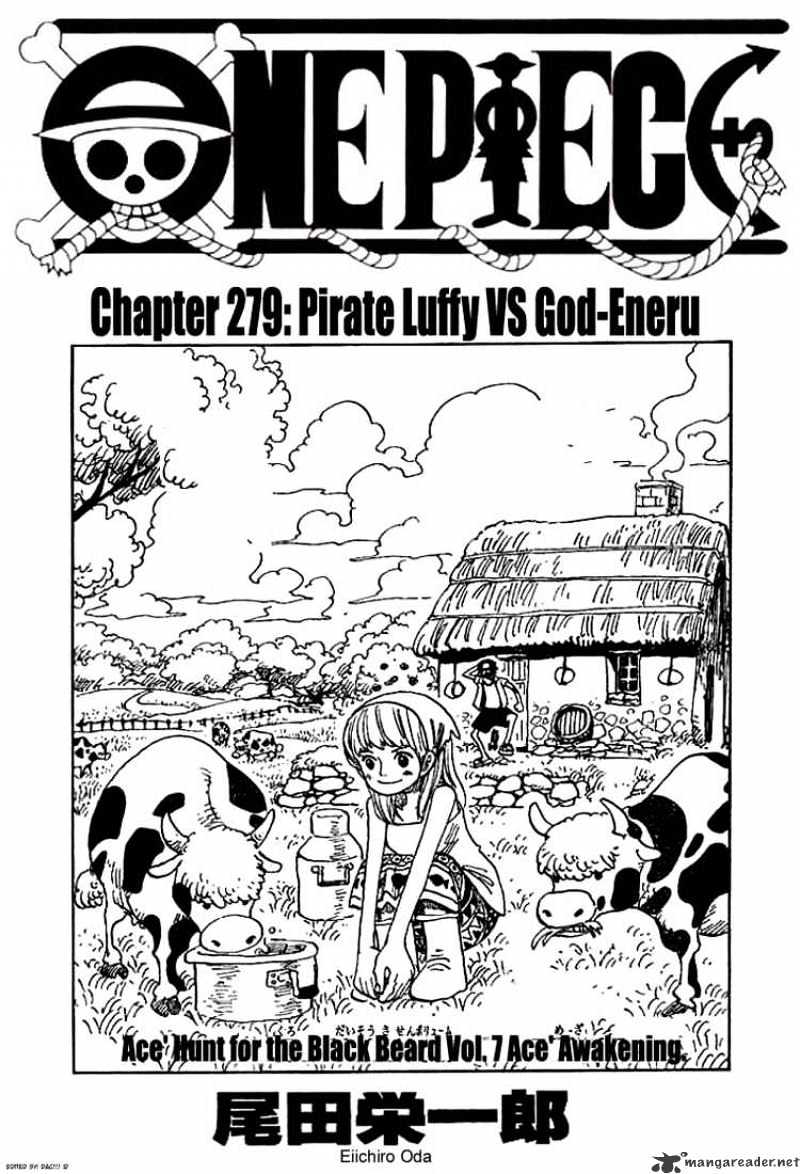 One Piece chapter 279 - page 1