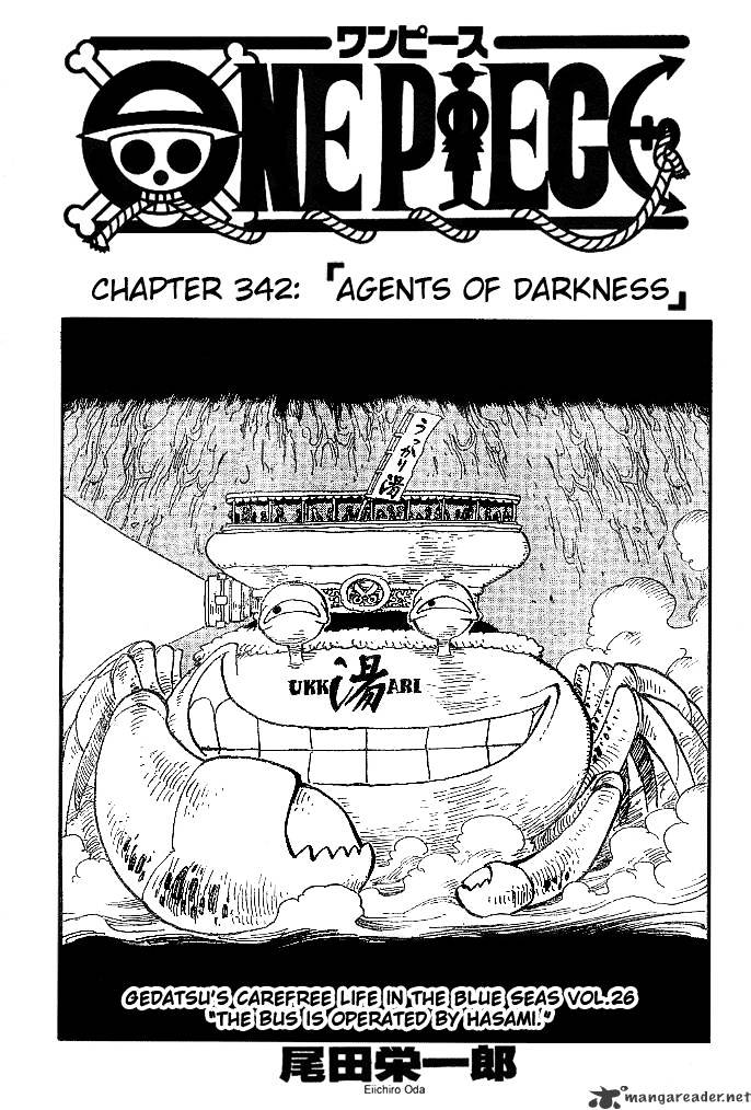 One Piece chapter 342 - page 1