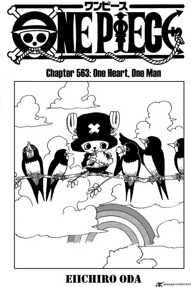 One Piece chapter 563 - page 1