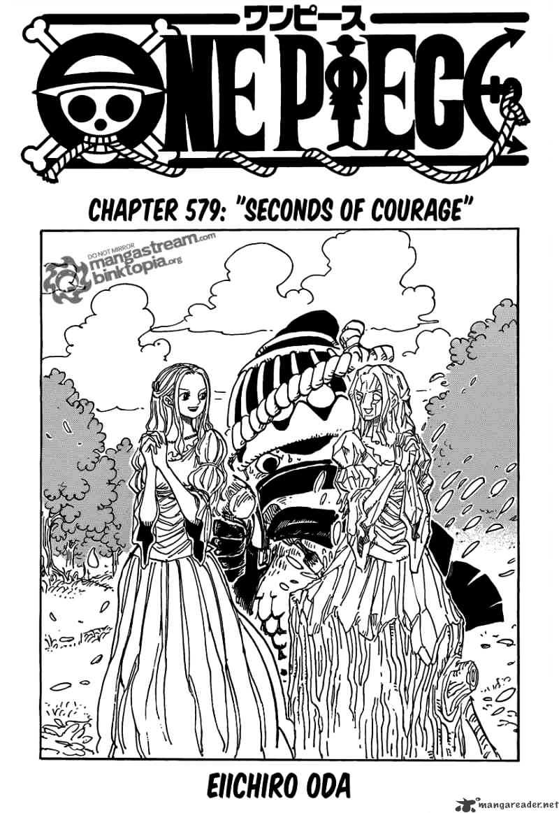 One Piece chapter 579 - page 1