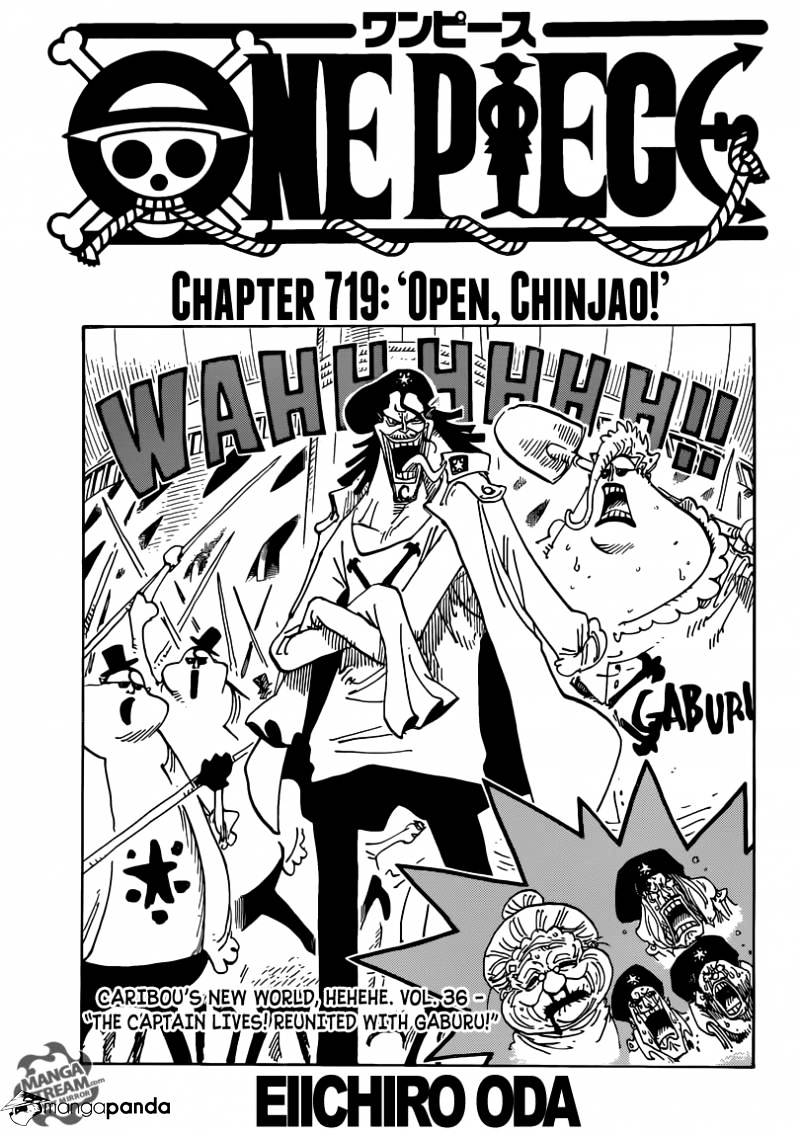 One Piece chapter 719 - page 1