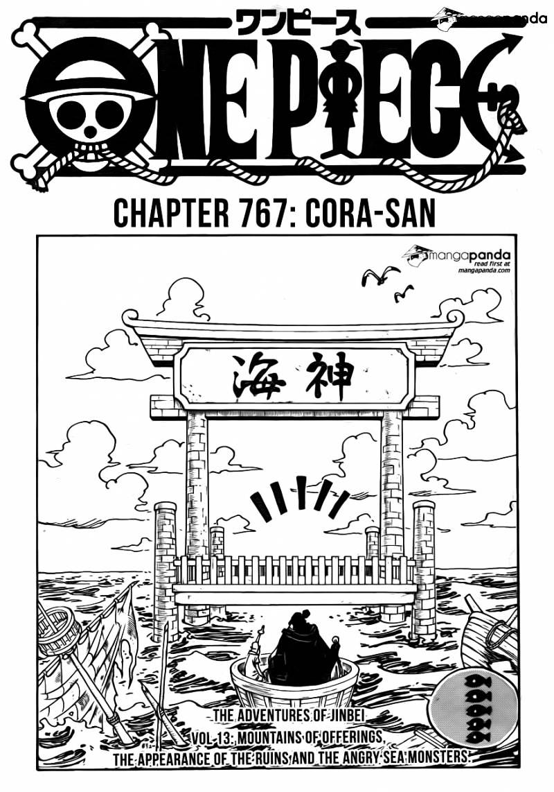 One Piece chapter 767 - page 1