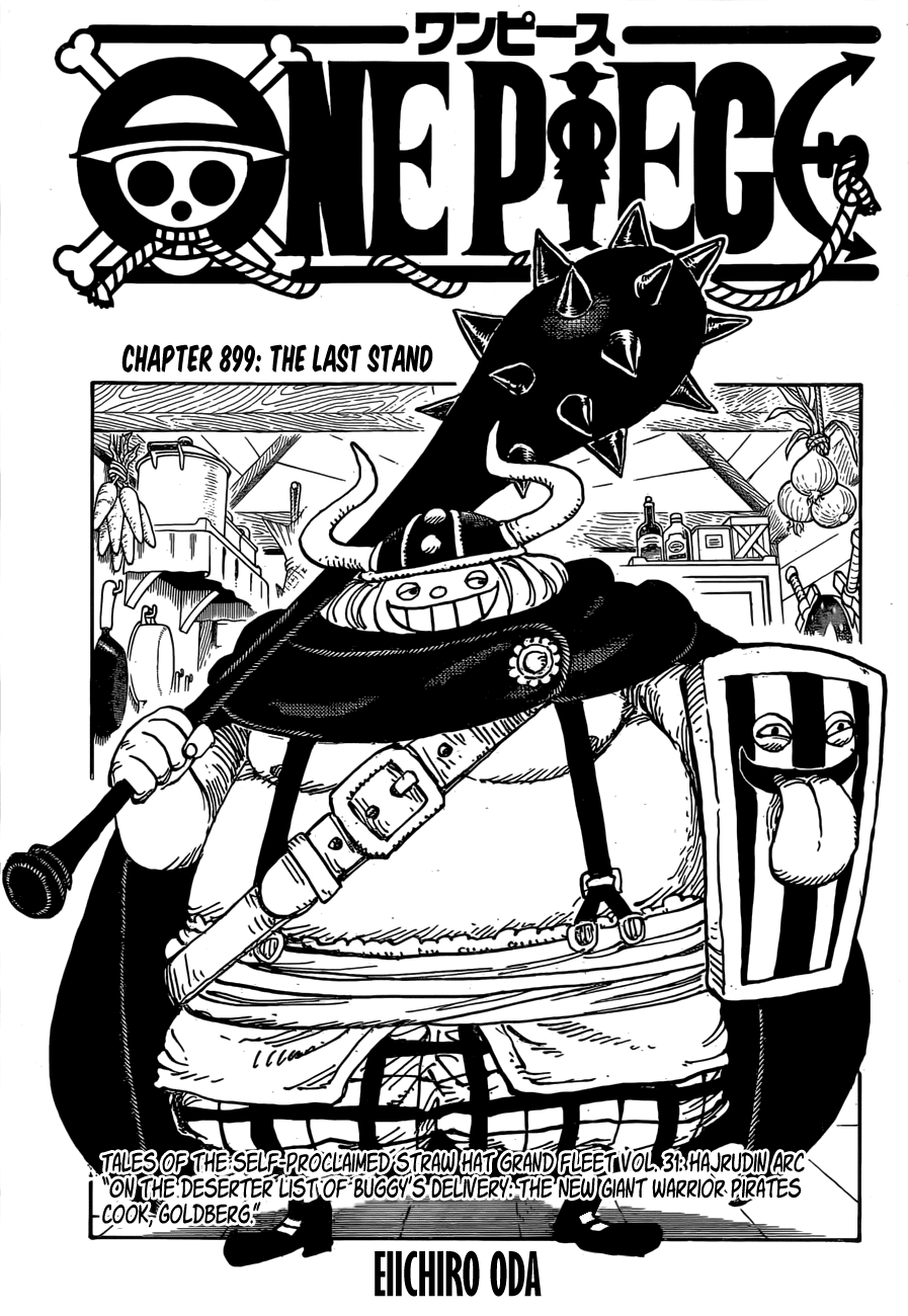 One Piece chapter 899 - page 1