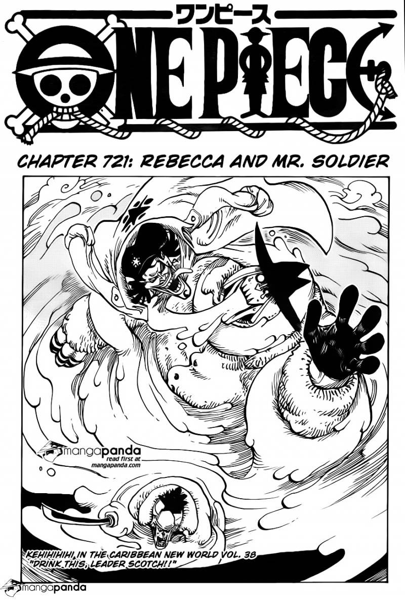 One Piece chapter 721 - page 3