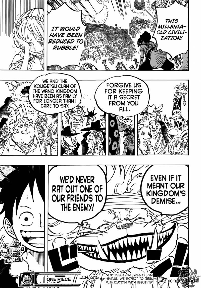 One Piece chapter 816 - page 18