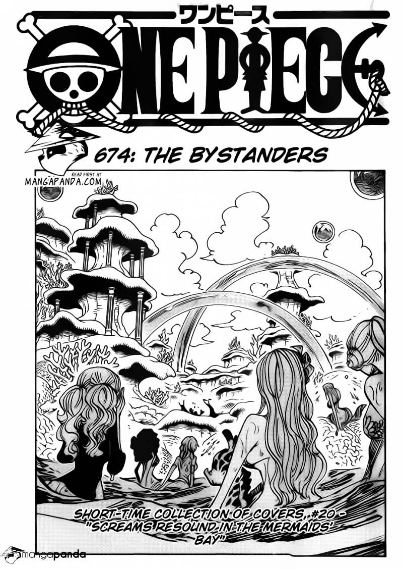 One Piece chapter 674 - page 1