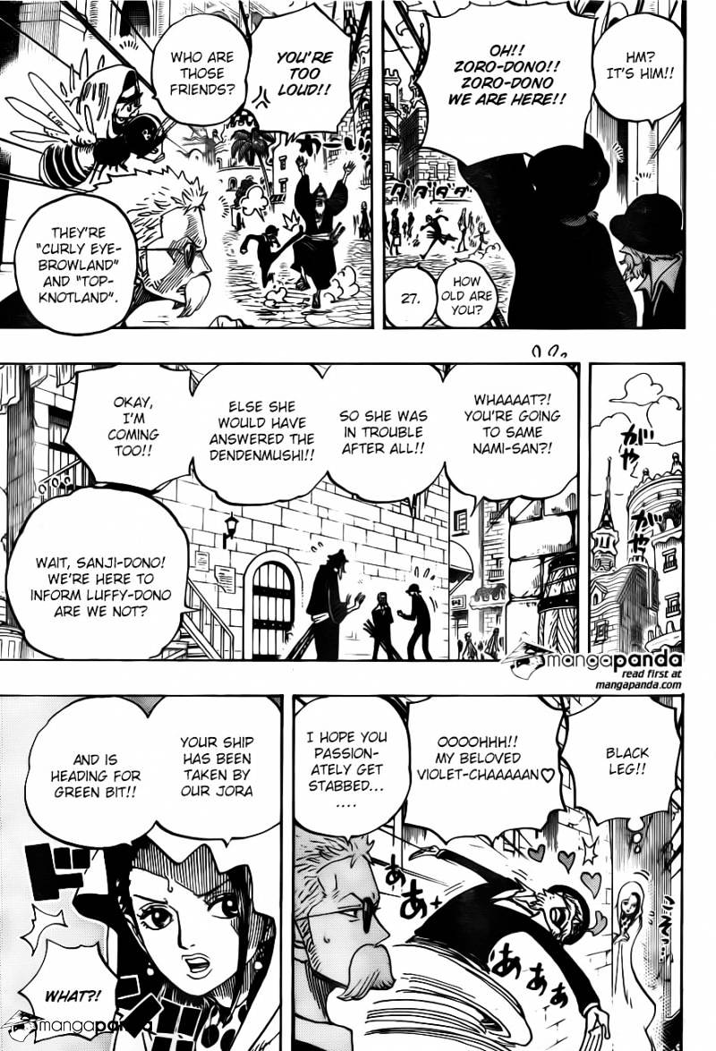 One Piece chapter 722 - page 14