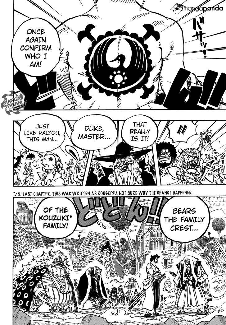 One Piece chapter 817 - page 4