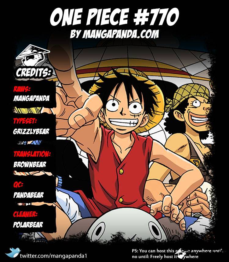 One Piece chapter 770 - page 15