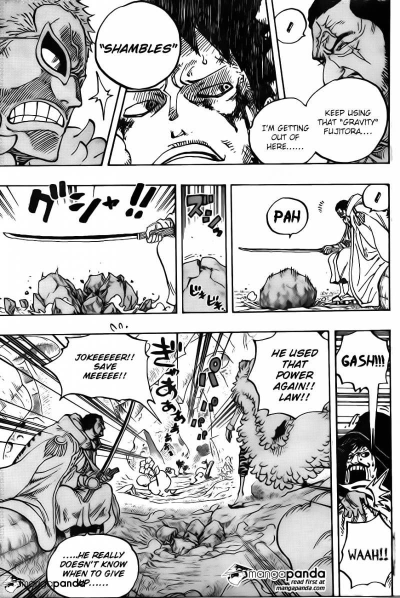 One Piece chapter 723 - page 15