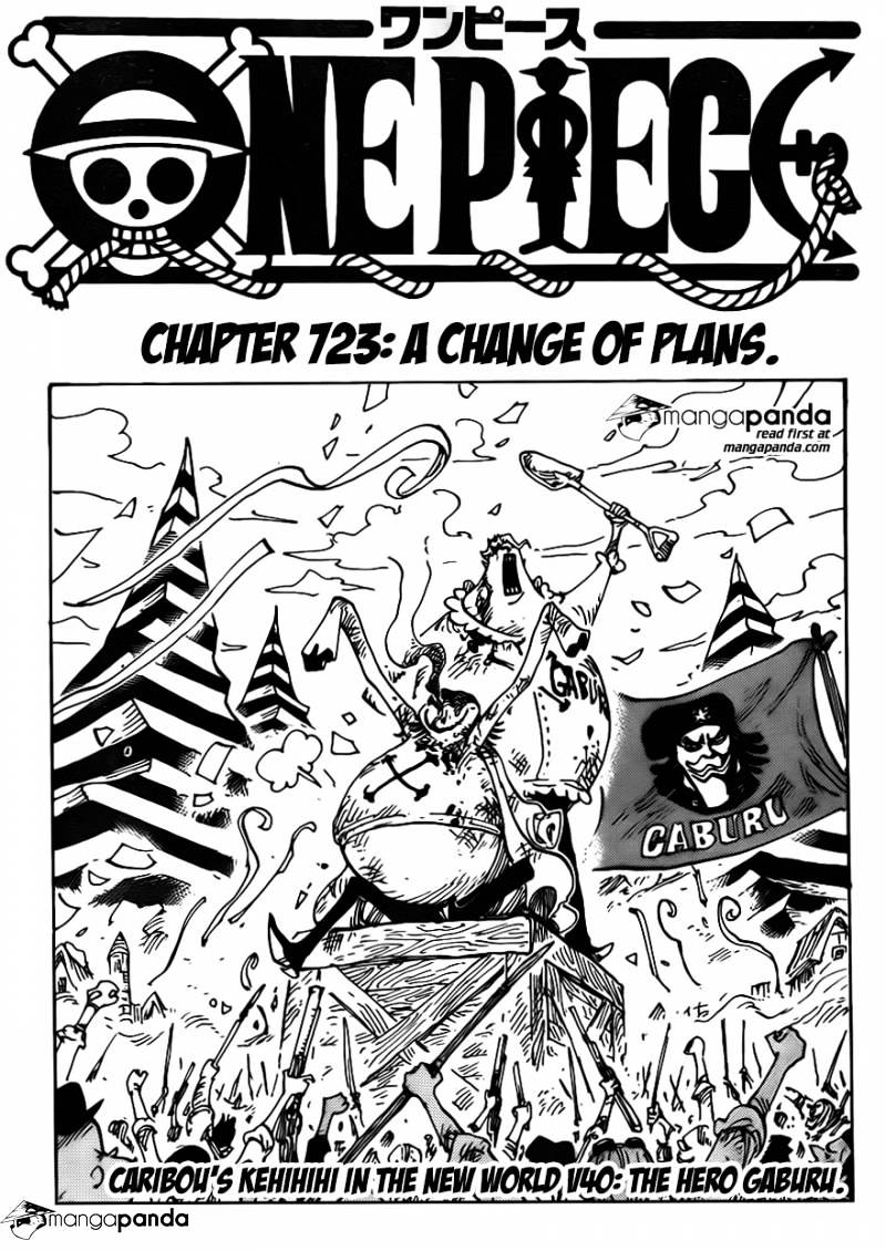 One Piece chapter 723 - page 3