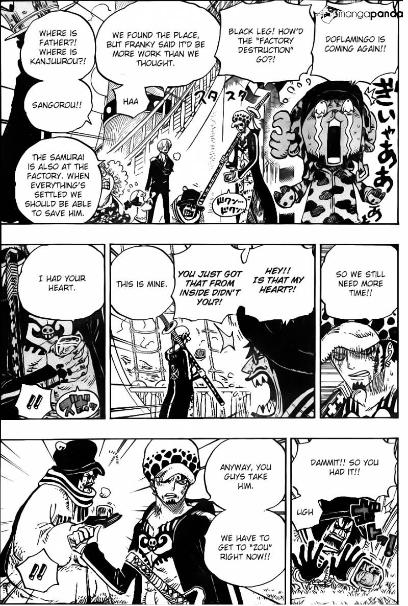 One Piece chapter 724 - page 11