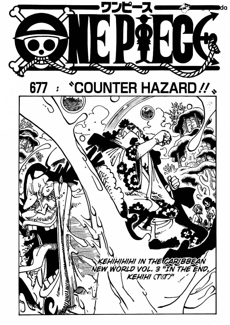 One Piece chapter 677 - page 1