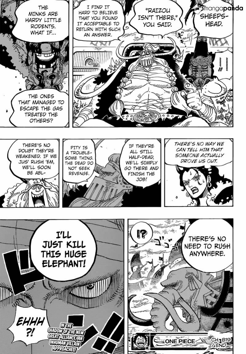 One Piece chapter 819 - page 19