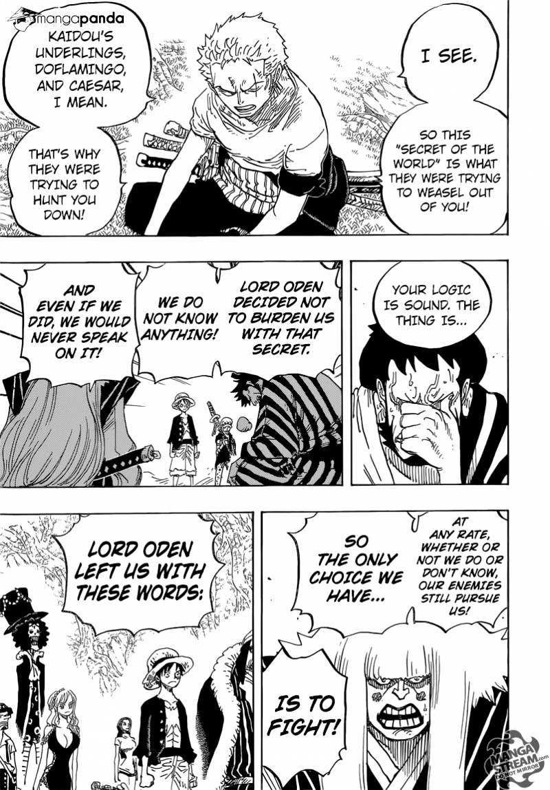 One Piece chapter 819 - page 5