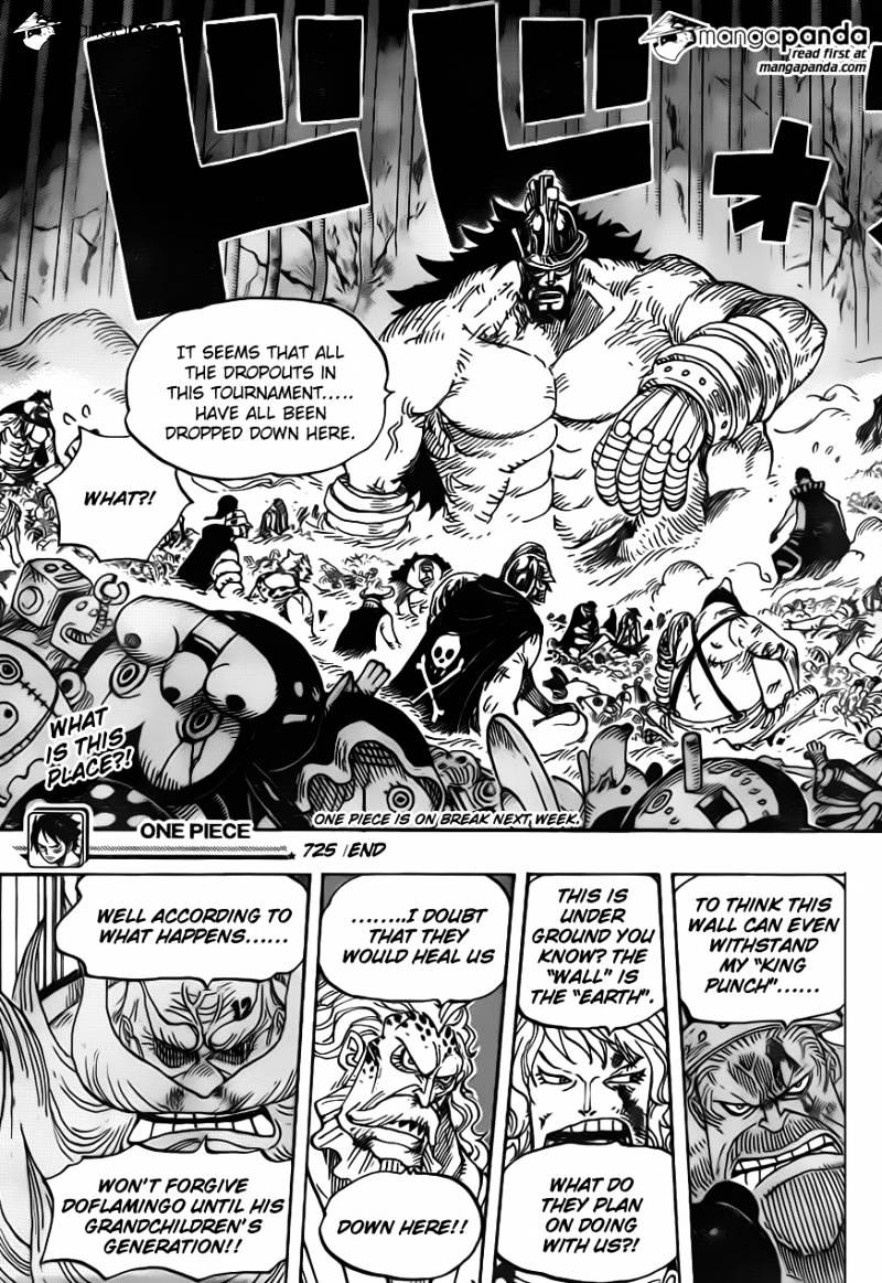 One Piece chapter 725 - page 19