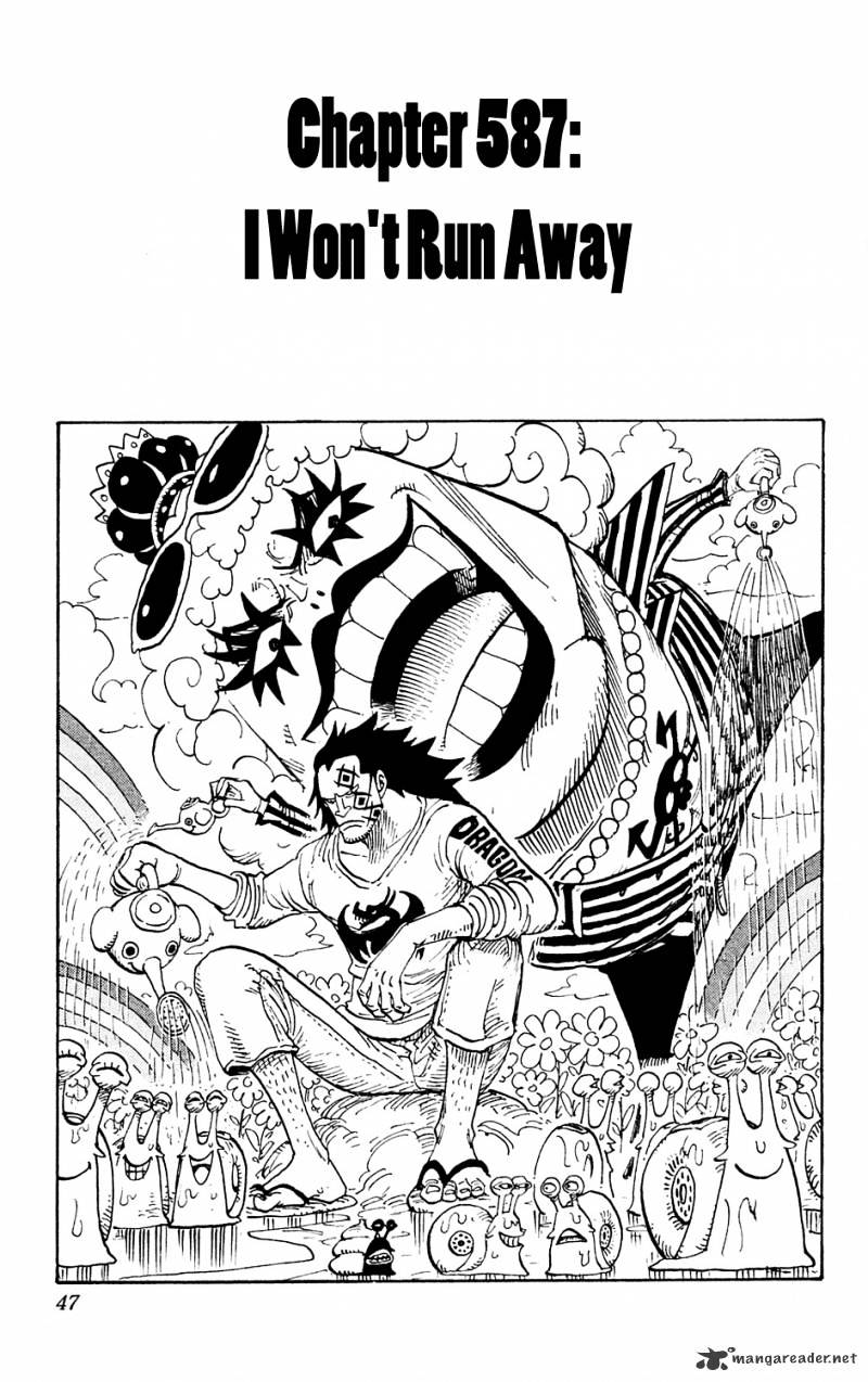 One Piece chapter 587 - page 1