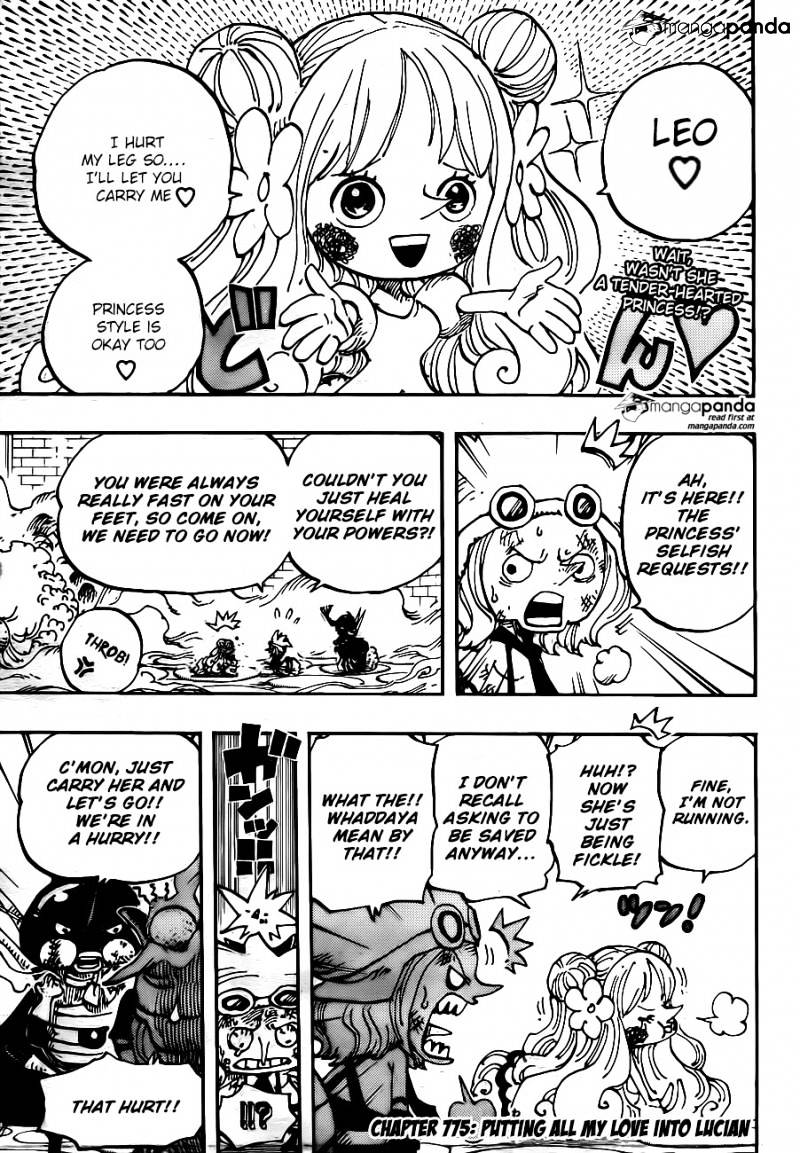 One Piece chapter 775 - page 1