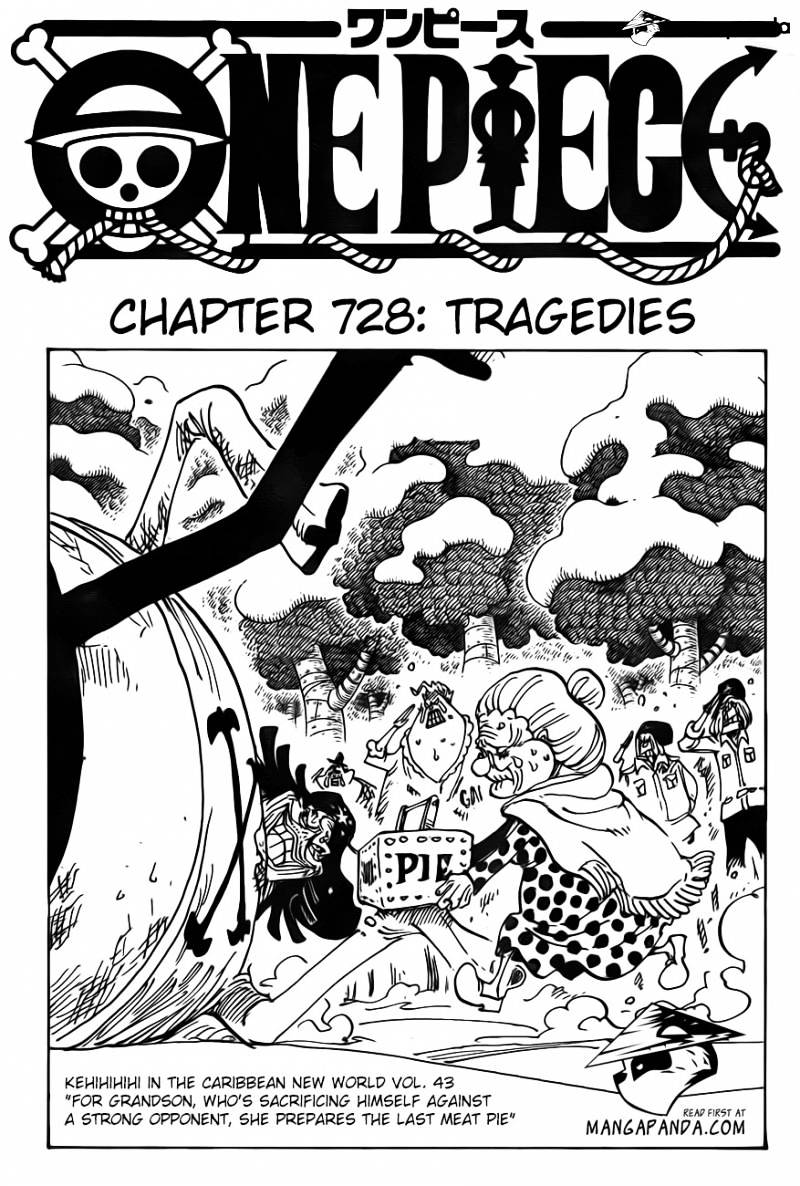 One Piece chapter 728 - page 3